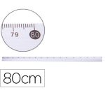 Regla q-connect metalica aluminio 80 cm