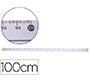 Regla q-connect metalica aluminio 100 cm