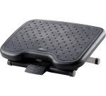 Reposapies ajustable q-connect premium con alfombrilla caucho