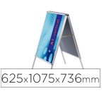 Caballete Publicitario A1 Esquinas Redondas 25 mm