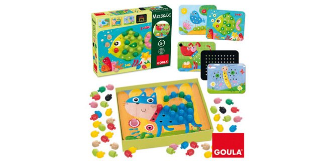 Juego Goula didáctico mosaico