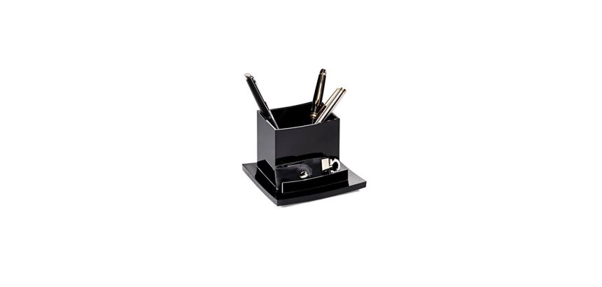Cubilete portalapices cep gama diamond negro 115x105x83 mm