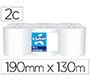 Papel secamanos amoos 2 capas 192 mm x 130 m paquete de 6 rollos