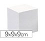 Taco papel quo vadis encolado blanco 680 hojas 100% reciclado 90x90x90 mm 90 g