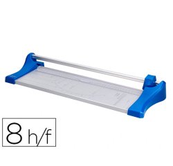 Cizalla q-connect metalica de rodillo de 32 cm con base de aluminio