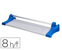 Cizalla q-connect metalica de rodillo de 44 cm con base de aluminio
