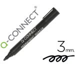 Rotulador q-connect marcador permanente punta redonda 3 mm