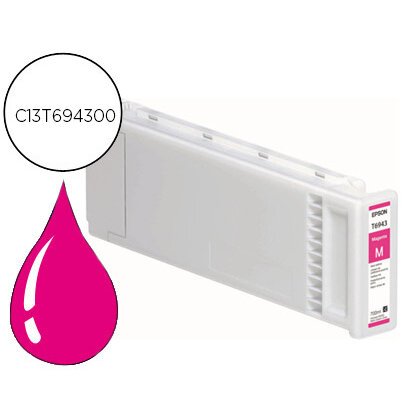 Epson UltraChrome XD Magenta T694300 cartucho de tinta 1 pieza(s) Original