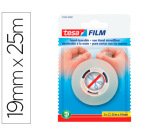 Cinta adhesiva tesafilm sin tijeras 25 m x 19 mm