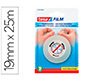 Cinta adhesiva tesafilm sin tijeras 25 m x 19 mm