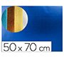 Goma eva liderpapel 50x70 cm espesor 2 mm metalizada azul
