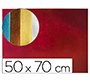 Goma eva liderpapel 50x70 cm espesor 2 mm metalizada rojo