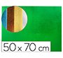 Goma eva liderpapel 50x70 cm espesor 2 mm metalizada verde