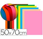 Goma eva liderpapel 50x70cm 60g/m2 espesor 1,5mm colores surtidos