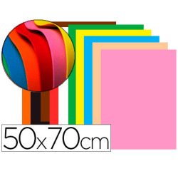 Goma eva liderpapel 50x70cm 60g/m2 espesor 1,5mm colores surtidos
