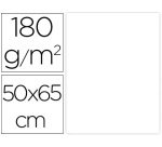 Cartulina liderpapel 50x65 cm 180g/m2 blanco paquete de 25 hojas