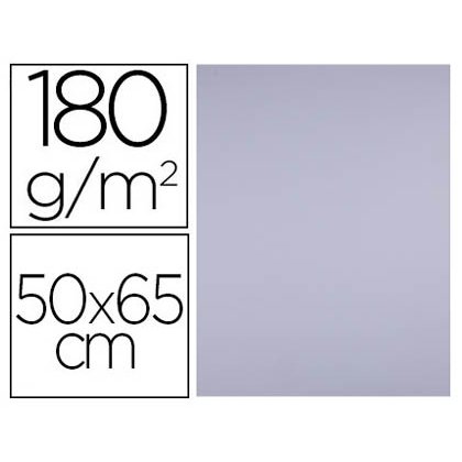 Cartulina liderpapel 50x65 cm 180g/m2 lila paquete de 25 hojas