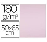 Cartulina liderpapel 50x65 cm 180g/m2 rosa paquete de 25 hojas