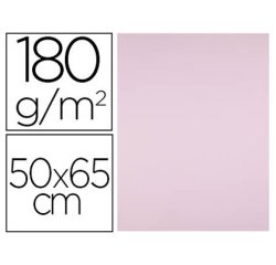 Cartulina liderpapel 50x65 cm 180g/m2 rosa paquete de 25 hojas