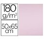 Cartulina liderpapel 50x65 cm 180g/m2 rosa paquete de 25 hojas