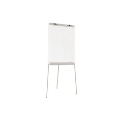 Pizarra blanca rocada con tripode para conferencias magnetica lacada brazo extensible 68x104 cm altura