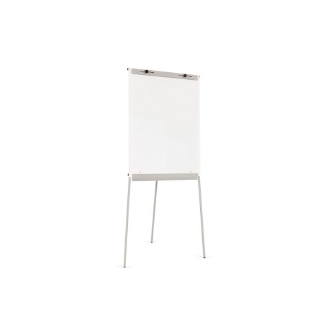 Pizarra blanca rocada con tripode para conferencias magnetica lacada brazo extensible 68x104 cm altura