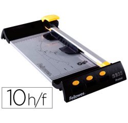 Cizalla fellowes neutron plus a4 de rodillo hasta 10 hojas 80 gr