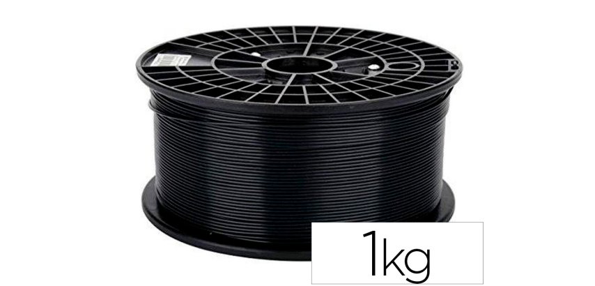 Filamento 3d colido gold pla 1,75 mm 1 kg negro