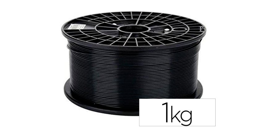 Filamento 3d colido gold pla 1,75 mm 1 kg negro