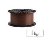 Filamento 3d colido gold pla 1,75 mm 1 kg marron