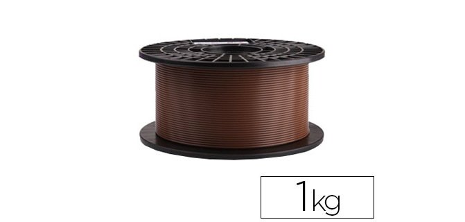 Filamento 3d colido gold pla 1,75 mm 1 kg marron