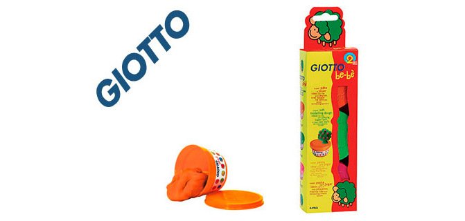 Pasta para modelar Giotto bebé pack 3 colores 