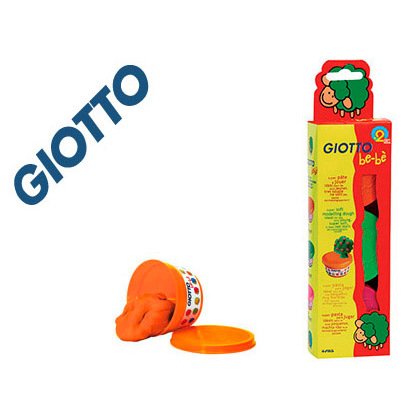 Pasta para modelar Giotto bebé pack 3 colores