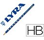 Lapices de grafito lyra groove slim mina hb