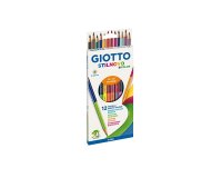 Lapices de colores giotto stilnovo bicolor caja de 12 colores