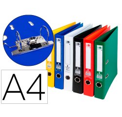 Archivador de palanca Liderpapel documenta forrado pvc con rado y compresor metálico