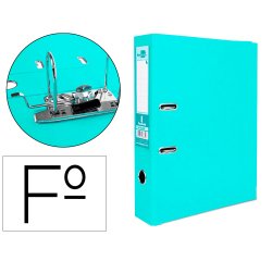 Archivador de palanca Liderpapel documenta forrado pvc con rado y compresor metálico