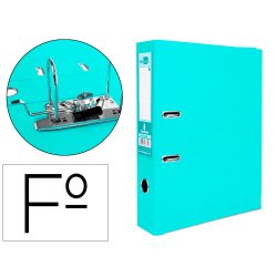 Archivador de palanca Liderpapel documenta forrado pvc con rado y compresor metálico