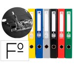 Archivador de palanca Liderpapel documenta forrado pvc con rado y compresor metálico