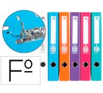 Archivador de palanca Liderpapel documenta forrado pvc con rado y compresor metálico