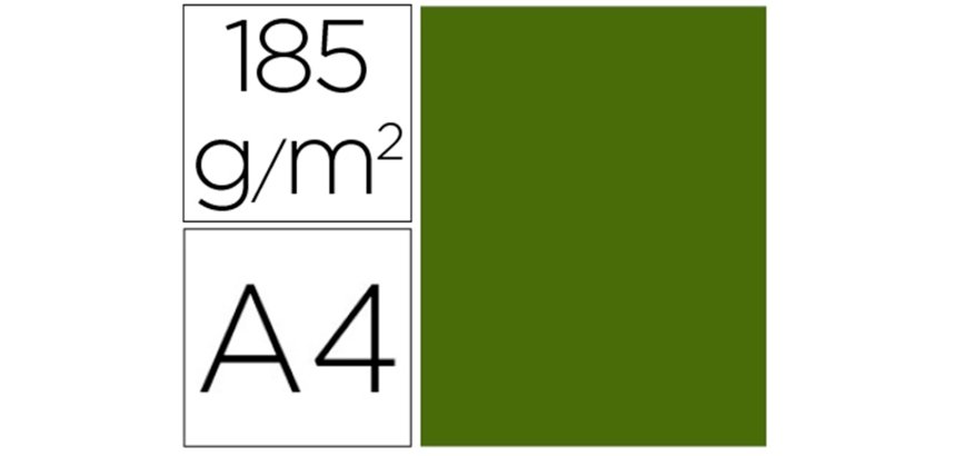 Cartulina de color 50 x 65 cm 185 g Guarro - unidad