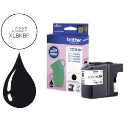 Brother LC227BK XL Cartucho original negro alta capacidad (1200 páginas)
