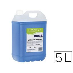 Limpiador multiusos buga clean garrafa 5 litros