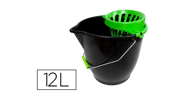 Cubo de fregona con escurridor 13 l