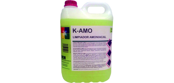 Limpiador amoniacal ikm garrafa de 5 litros