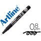 Rotulador artline calibrado micrometrico negro comic pen ek-288 punta poliacetal 0,8 mm resistente al agua