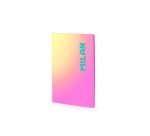 Libreta encolada milan coleccion sunset din a4 48 hojas 95 gr cuadricula 5mm rosa