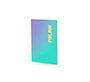 Libreta encolada milan coleccion sunset din a4 48 hojas 95 g cuadricula 5mm turquesa