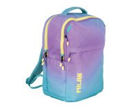 Mochila milan coleccion sunset 5 cremalleras 25 l turquesa 454x280x200 mm