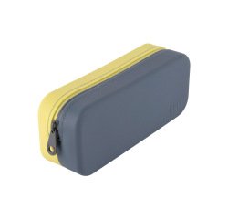 Estuche portatodo apli silicona bicolor expositor de 16 unidades colores surtidos
